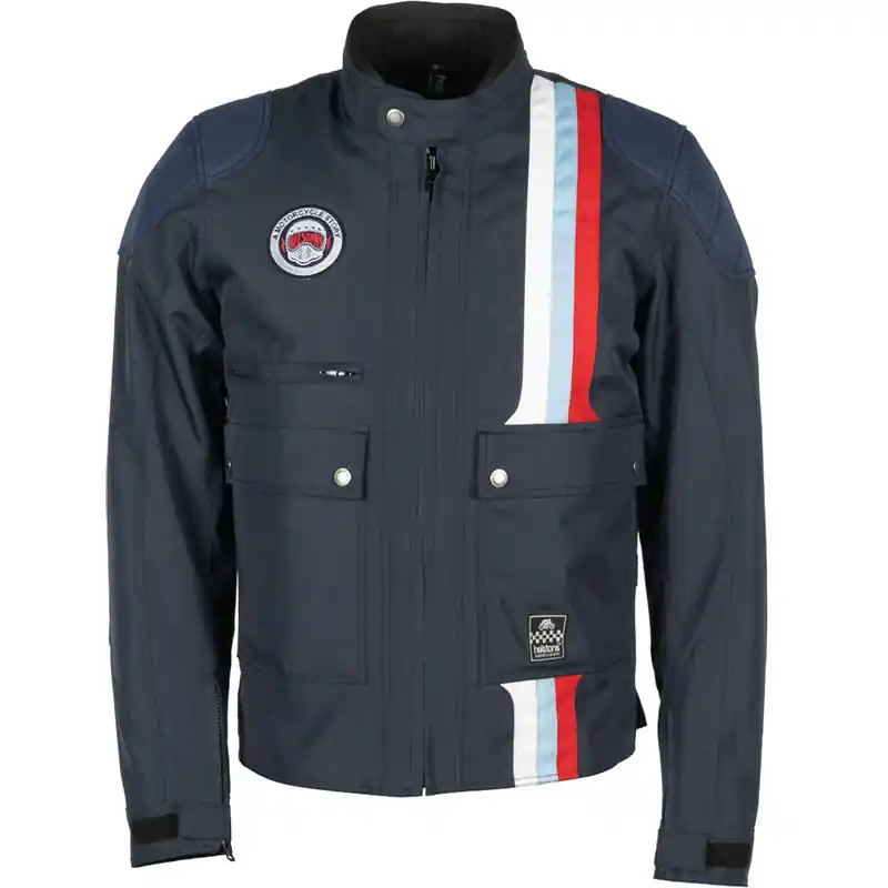 Giacca Helstons Hamilton Mesh blu-S Compra Oggi Stesso