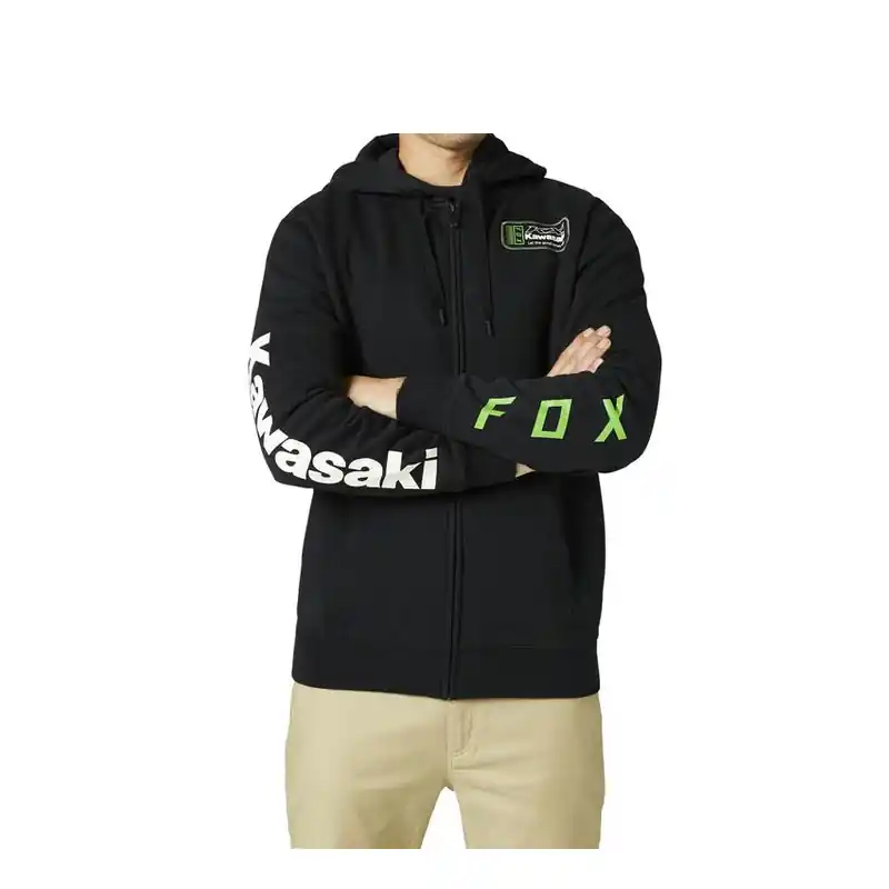 Felpa Fox Kawi Zip nero-S Compra Oggi Stesso
