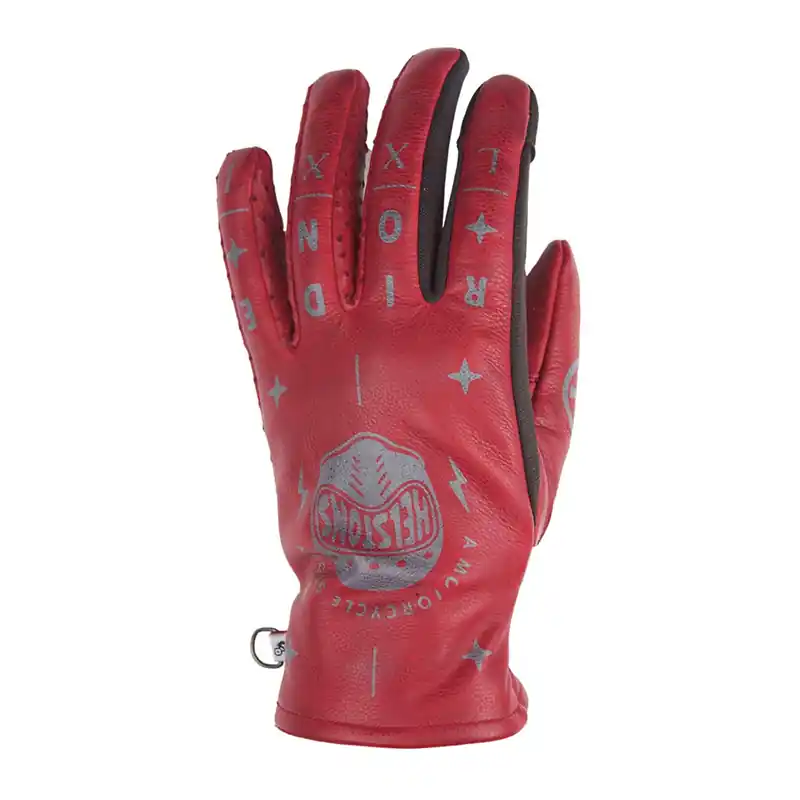 Ultime Pezzi Guanti Donna Helstons Grafic Helmet Hiver bordeaux-6