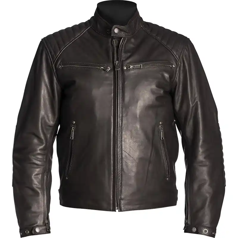Giacca Pelle Helstons Rocket marrone-XS Nuova Collezione