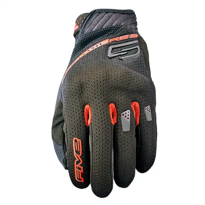 Prezzo Di Fabbrica Guanti Five RS3 Evo Airflow nero rosso-S