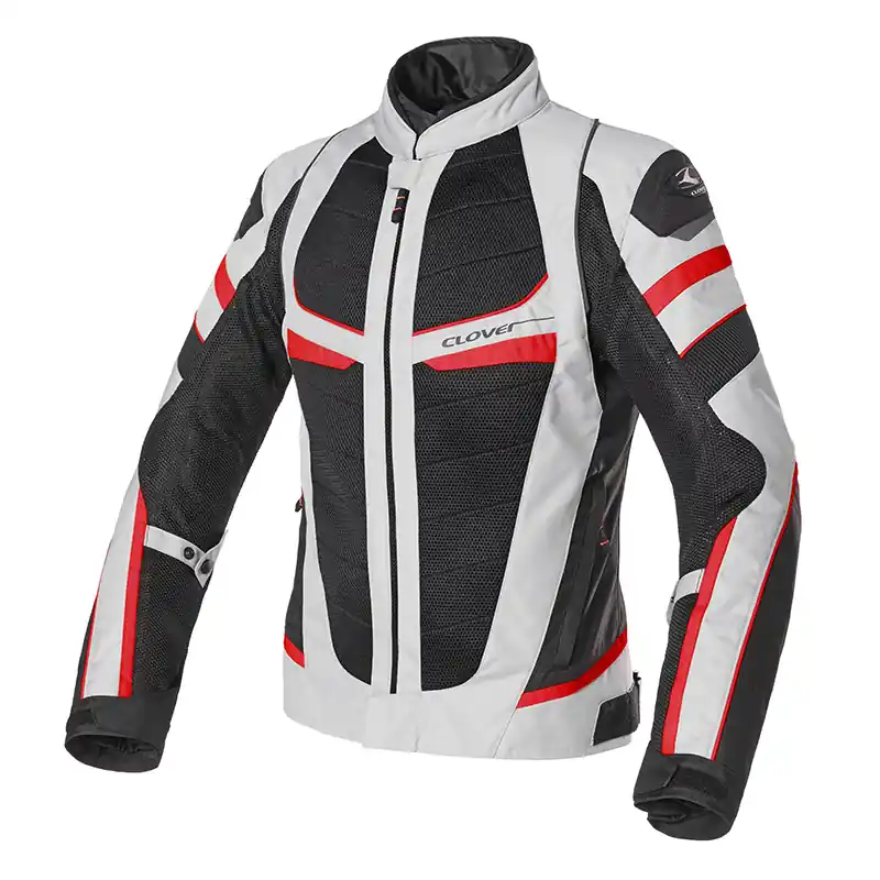 Promozione Esclusiva Giacca Clover Rainjet 2 WP rosso grigio-S