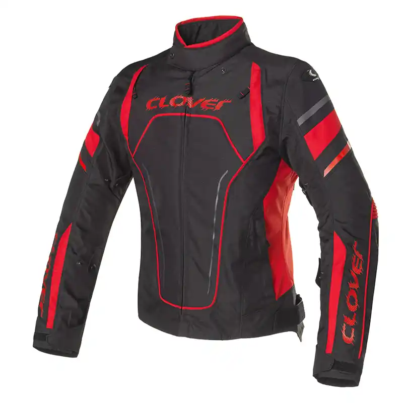 Reso Gratuito Giacca Donna Clover Rainblade 2 WP nero rosso-XS