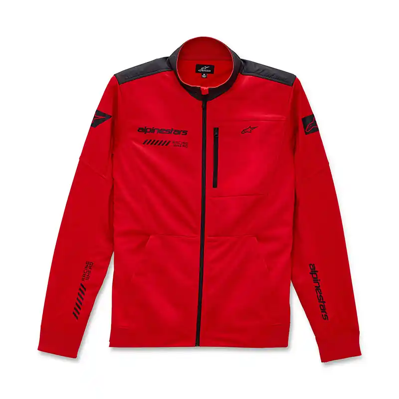 Alpinestars Stint Faster Track Fleece rosso nero-M Direttamente Dal Produttore