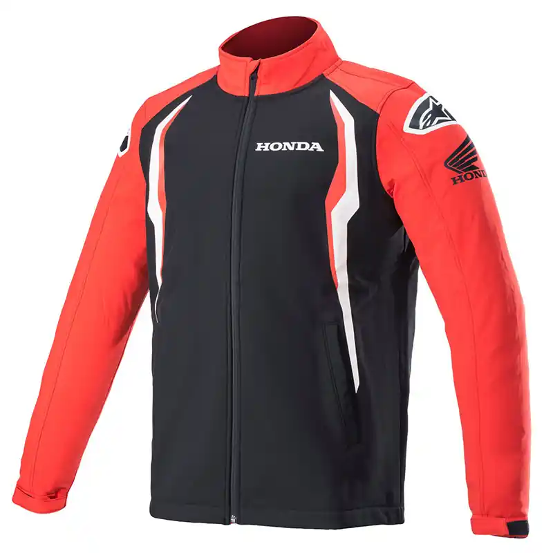 Prezzo Scontato Giacca Alpinestars Honda Softshell rosso nero-S