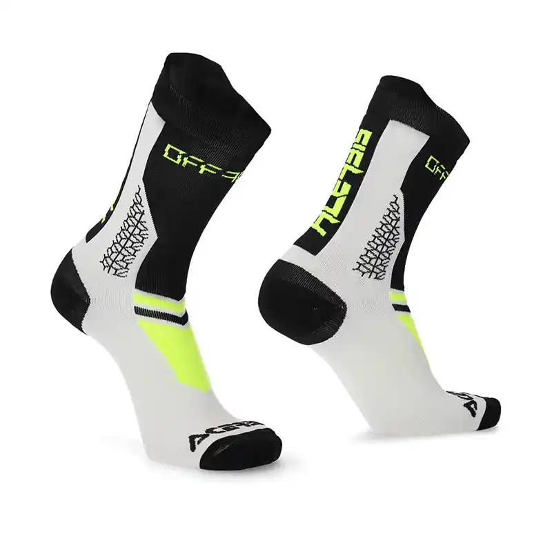 Calze Acerbis MTB Track nero giallo-S/M Miglior Prezzo