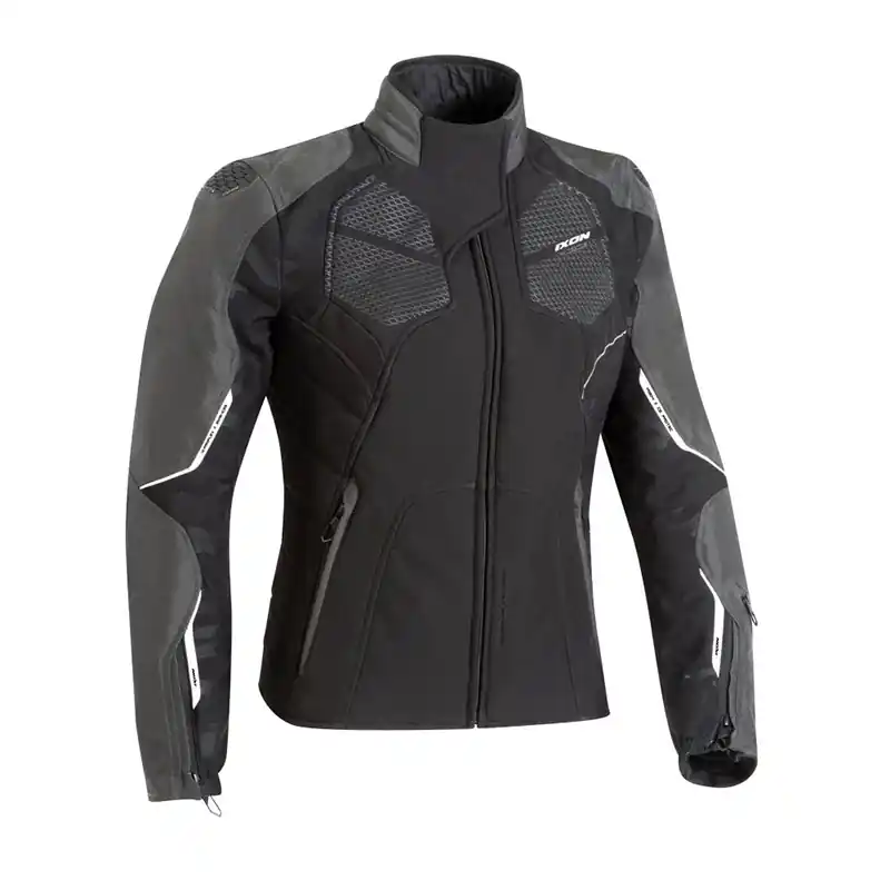 Giacca Donna Ixon Cell nero antracite bianco-XS Scelto Dai Clienti