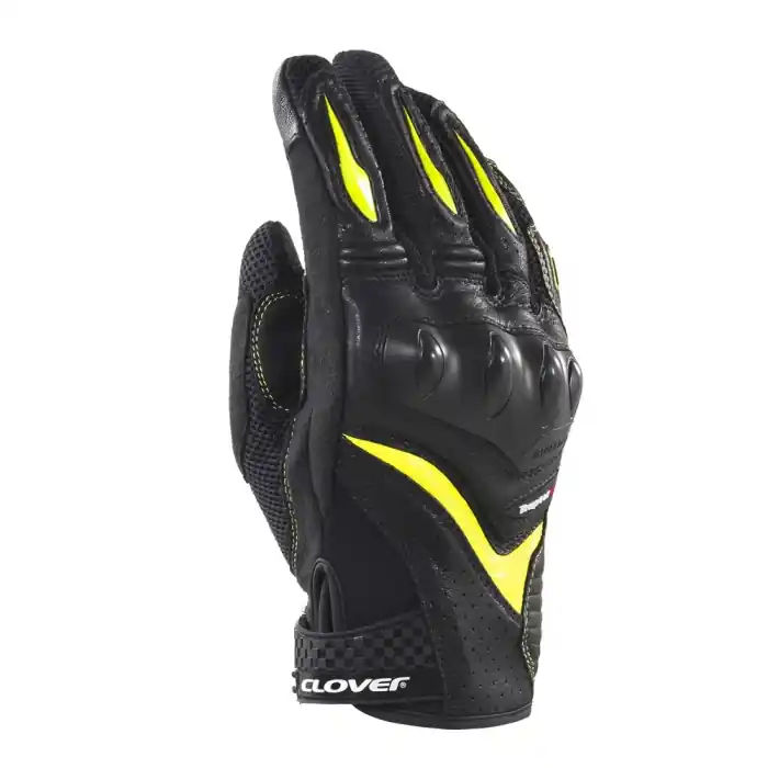 Guanti Clover Raptor 3 nero giallo-S Consegna Rapida