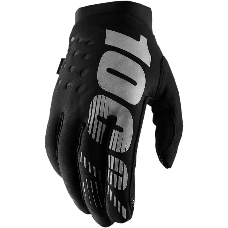 Guanti Donna 100% Brisker nero-M Consegna Rapida