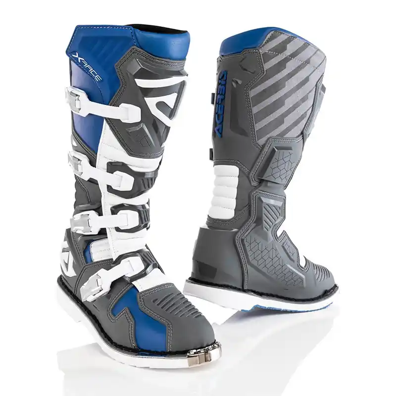 Solo Oggi Stivali Acerbis X Race blu grigio-39