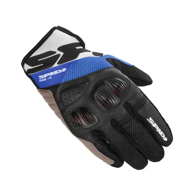 Guanti Moto Spidi Flash-r Evo blu-S A Buon Prezzo