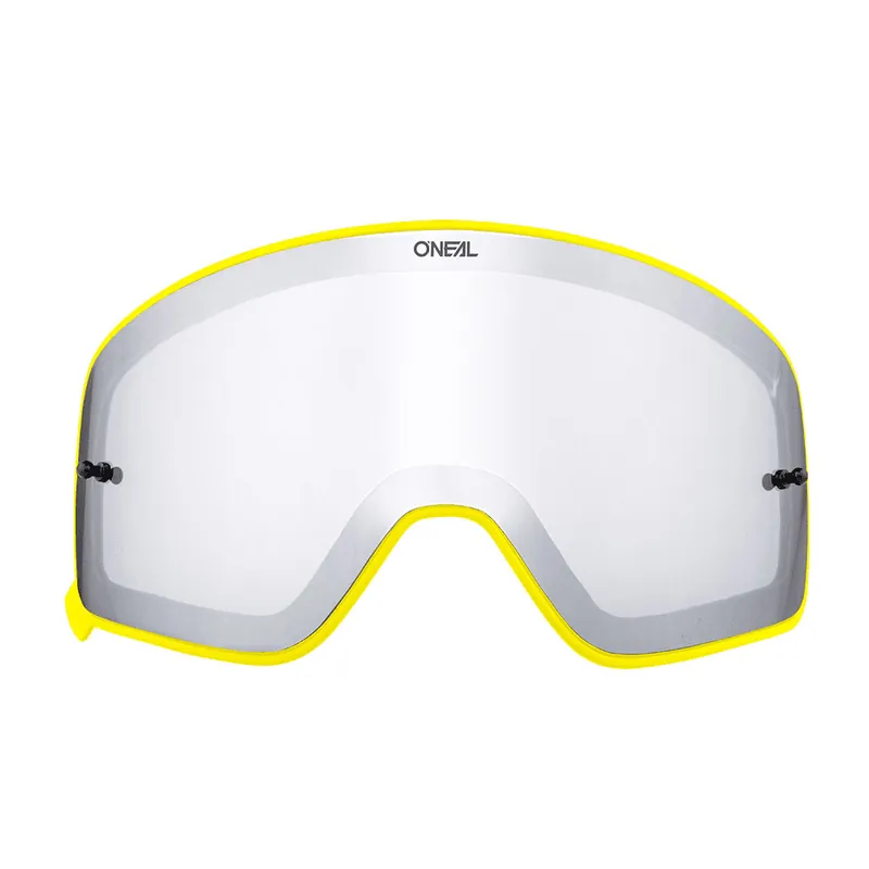 Di Tendenza Lente O Neal B-50 argento montatura gialla-