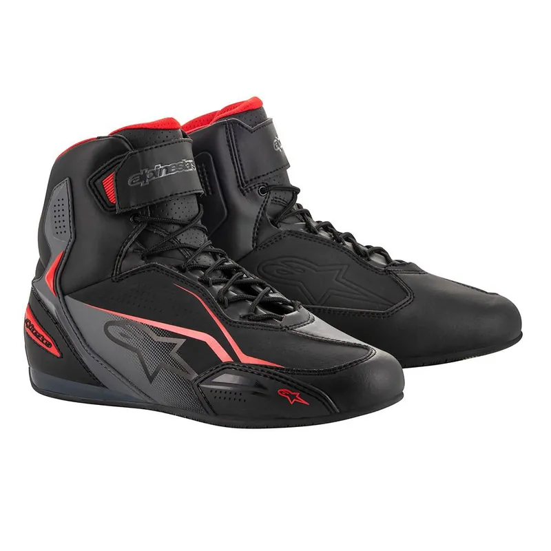 Scarpe Alpinestars Faster 3 nero rosso-8 Ordina Subito
