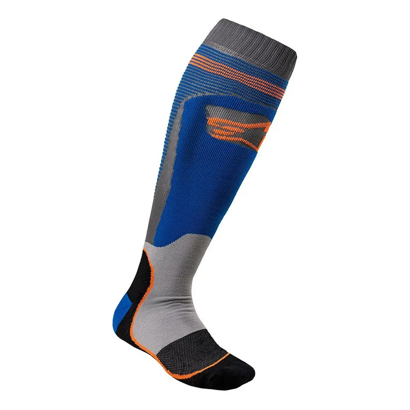 Calze Alpinestars Mx Plus 1 blu arancio-S Nuova Collezione