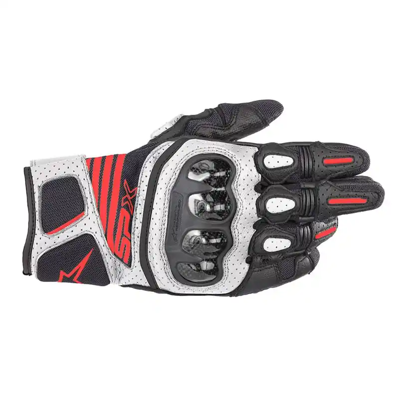 Guanti moto Alpinestars Sp X Air Carbon V2 bianco rosso-XL Miglior Prezzo