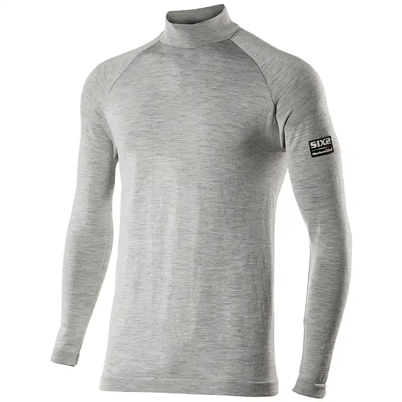 Nuova Collezione Lupetto SIX2 TS3 Merinos wool grigio-S/M