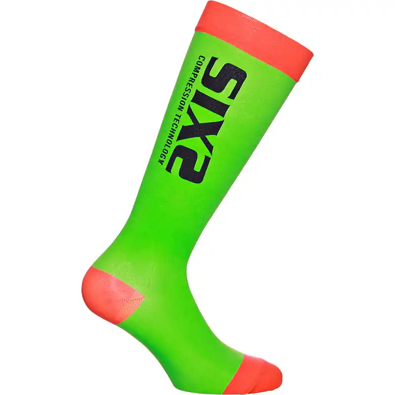 Acquista Ora Calze SIX2 Recovery verde rosso-XS