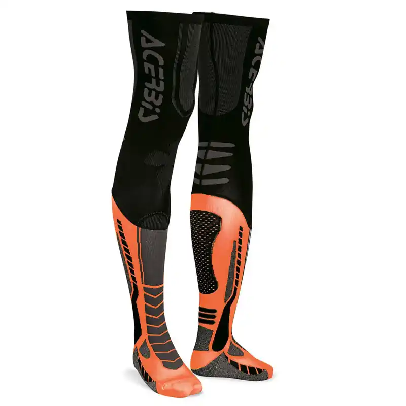 Acerbis X-leg Pro Socks Arancio-S/M Popolare