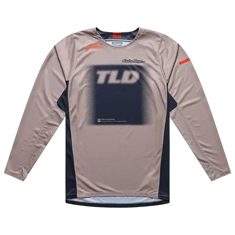 Popolare Maglia Troy Lee Designs Scout GP Pro Fade Out timber-