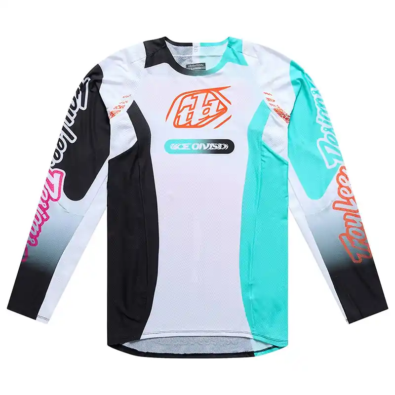 Ordina Subito Maglia Troy Lee Designs SE Pro Sever bianco teal-