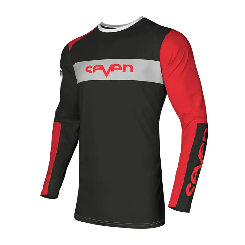 Maglia Seven MX Vox 26.1 Fracture ruby- Solo Oggi