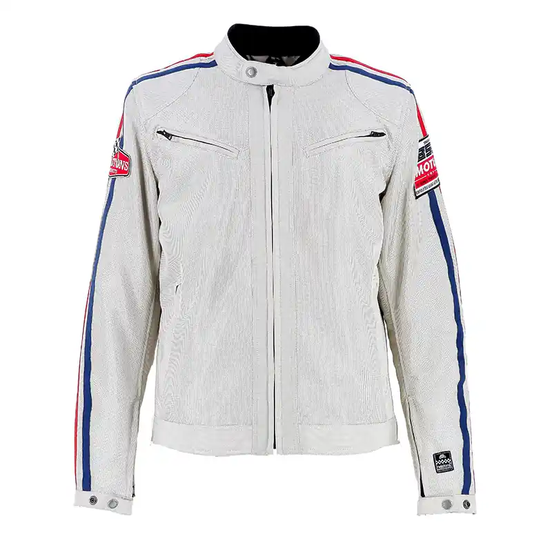 Prezzo Ridotto Giacca Helstons Racing Motul Air argento-