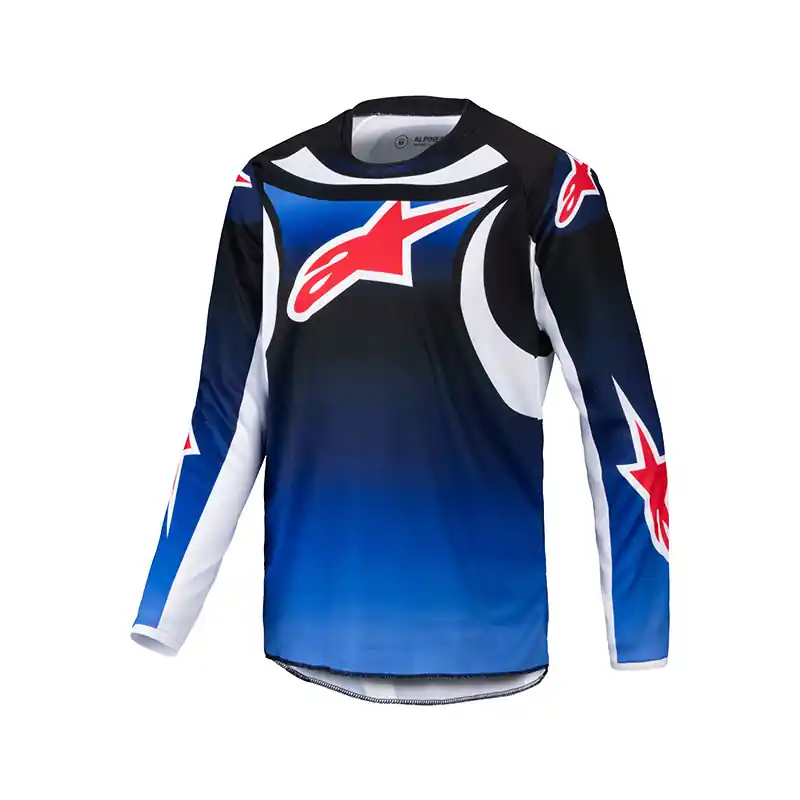 Maglia Alpinestars Youth Racer Wurx 2025 blu- Offerta Lampo