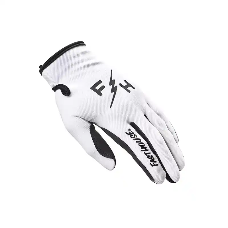 Prezzo Di Fabbrica Guanti Bimbo Fasthouse Carbon 24.1 Eternal bianco-