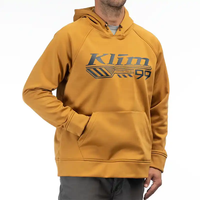 Spedito Oggi Felpa Klim Trailside Hoodie marrone-