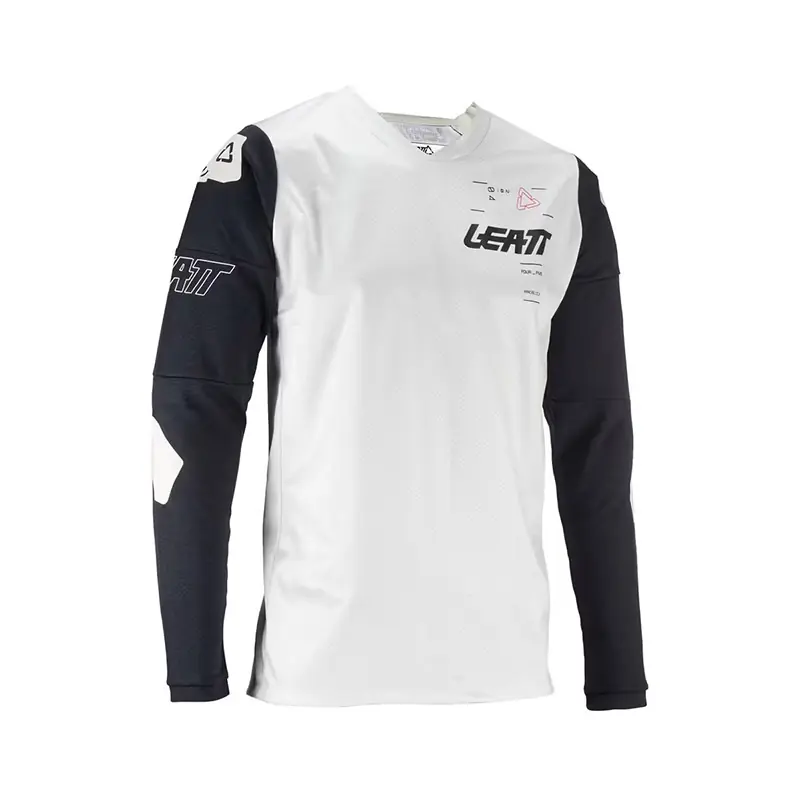 Prezzo Basso Maglia Leatt 4.5 Windblock 2024 nero bianco-