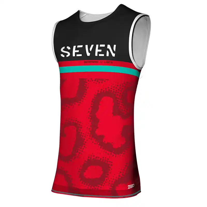 Offerta Limitata Maglia Seven MX Zero Midway rosso-