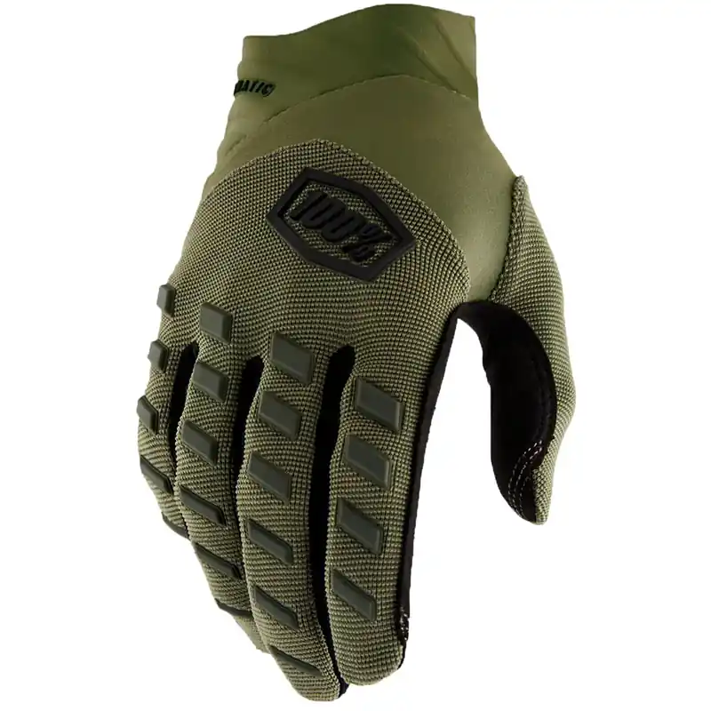 Quantità Limitata Guanti 100% Airmatic army verde-