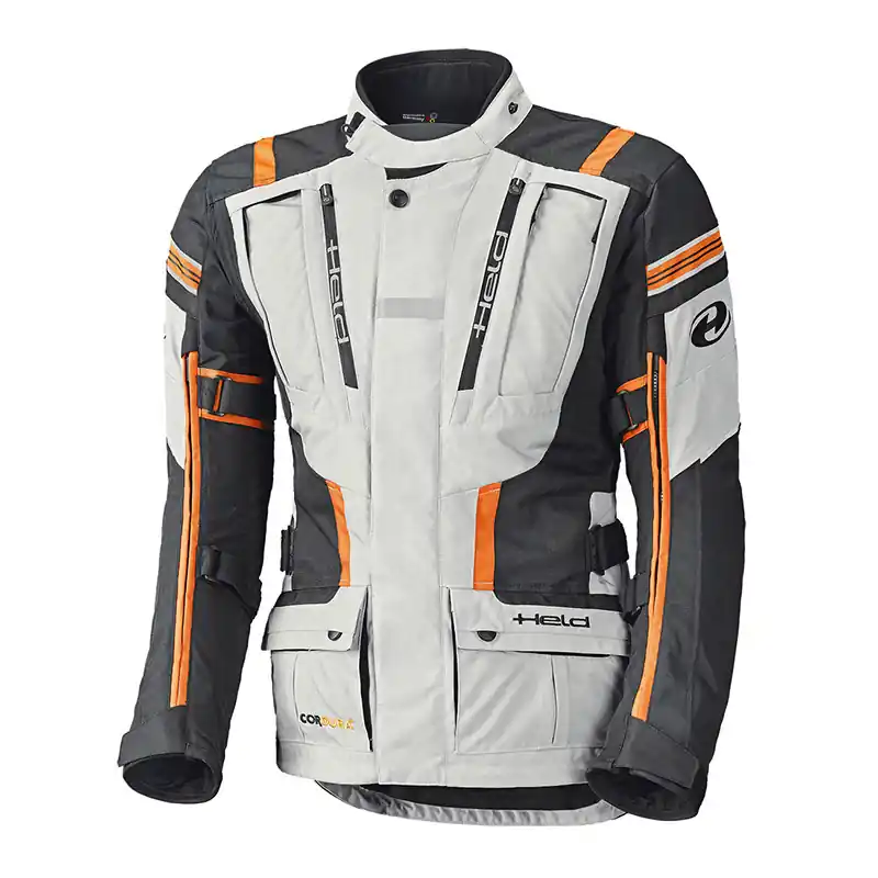 Giacca Held Hakuna 2 grigio arancio- Prezzo Di Fabbrica