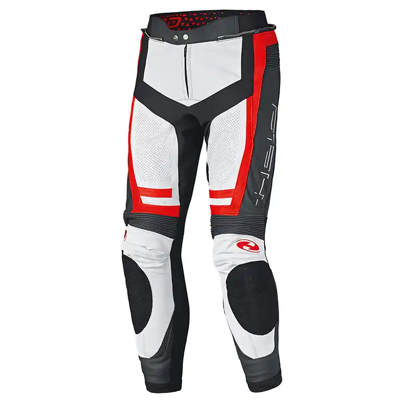 Pantaloni Pelle Donna Held Rocket 3.0 bianco rosso- Bestseller