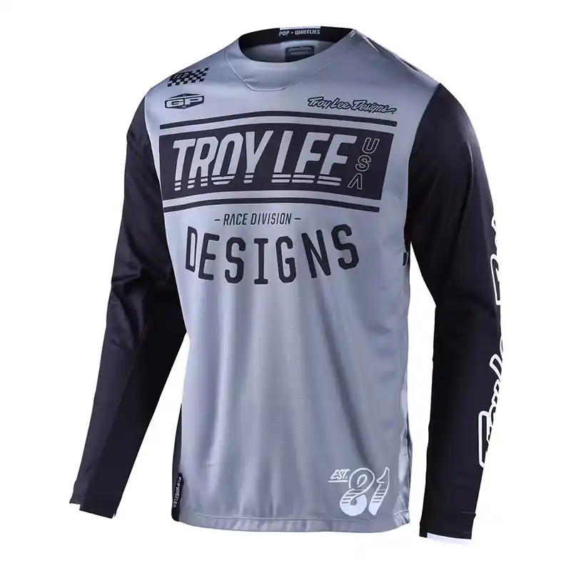 Must-Have Maglia Troy Lee Designs Gp Race grigio-