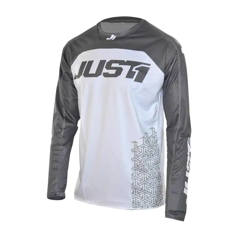 Maglia Just-1 J Force Terra bianco grigio- Vendita Finale