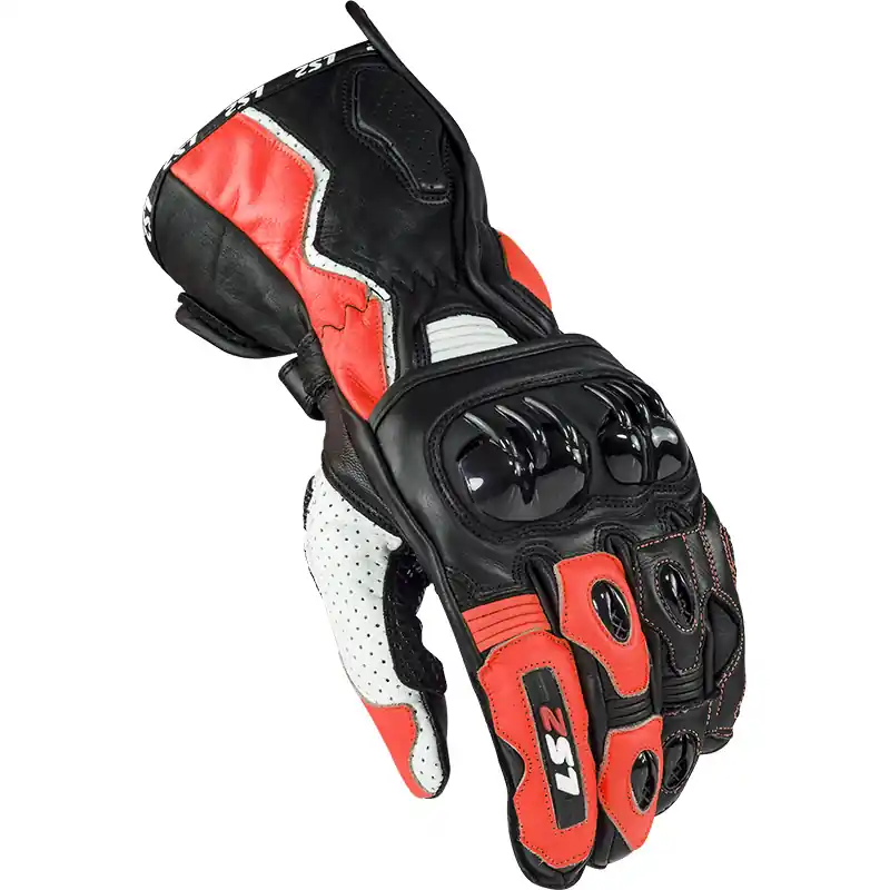 Ultimissimo Modello Guanti LS2 Swift rosso fluo-