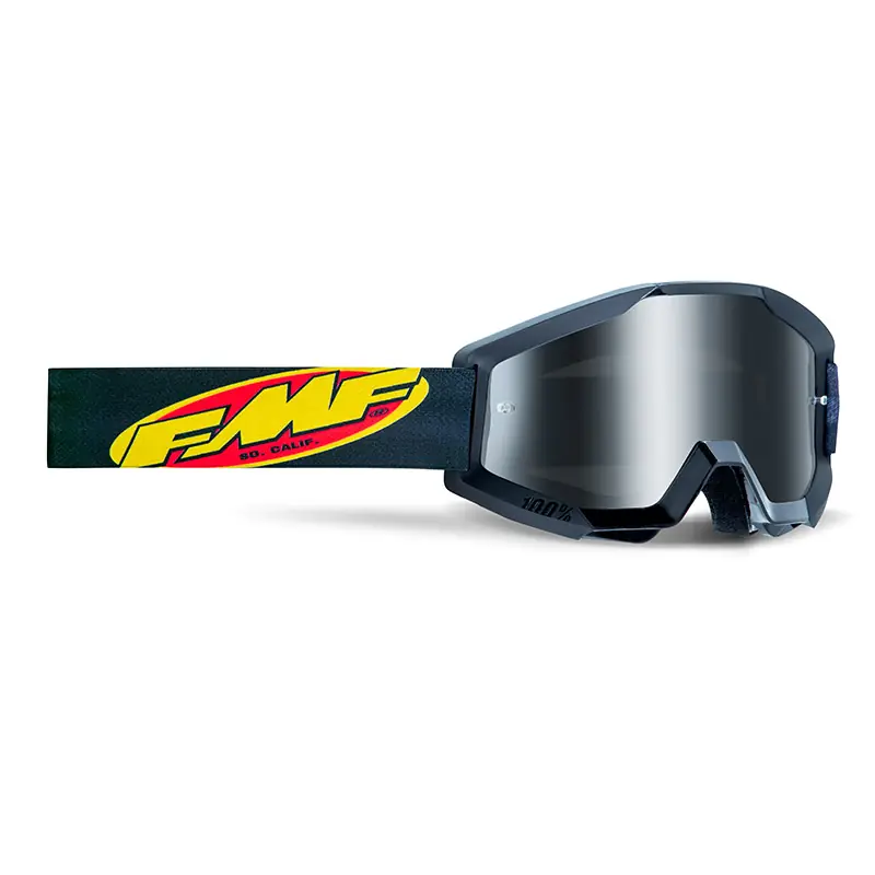 Di Tendenza Maschera FMF Powercore Core nero specchiato-