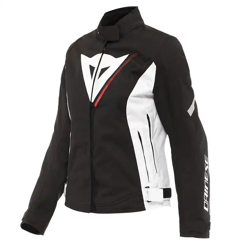 Giacca Donna Dainese Veloce D-Dry bianco rosso- Più Venduto