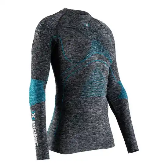 Maglia X-Bionic Energy Accumulator 4.0 Melange azzurro- Ultimissimo Modello