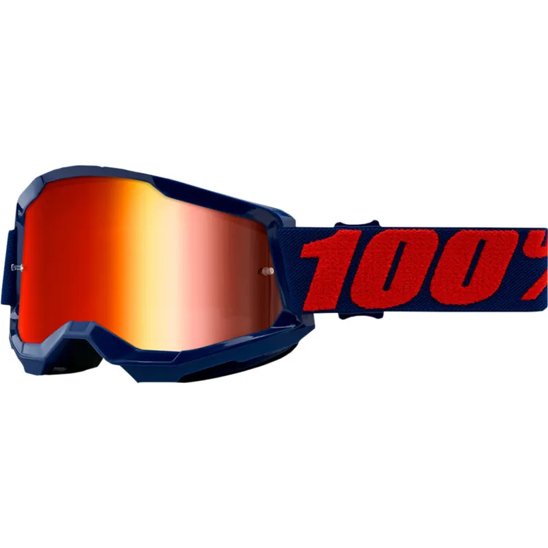 Maschera 100% Strata 2 Masego lente rosso- Promo Stagionale