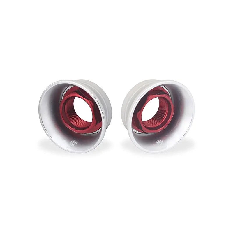 Tamponi Ruota Posteriore Cnc Racing Race Ducati argento rosso- Offerta Limitata