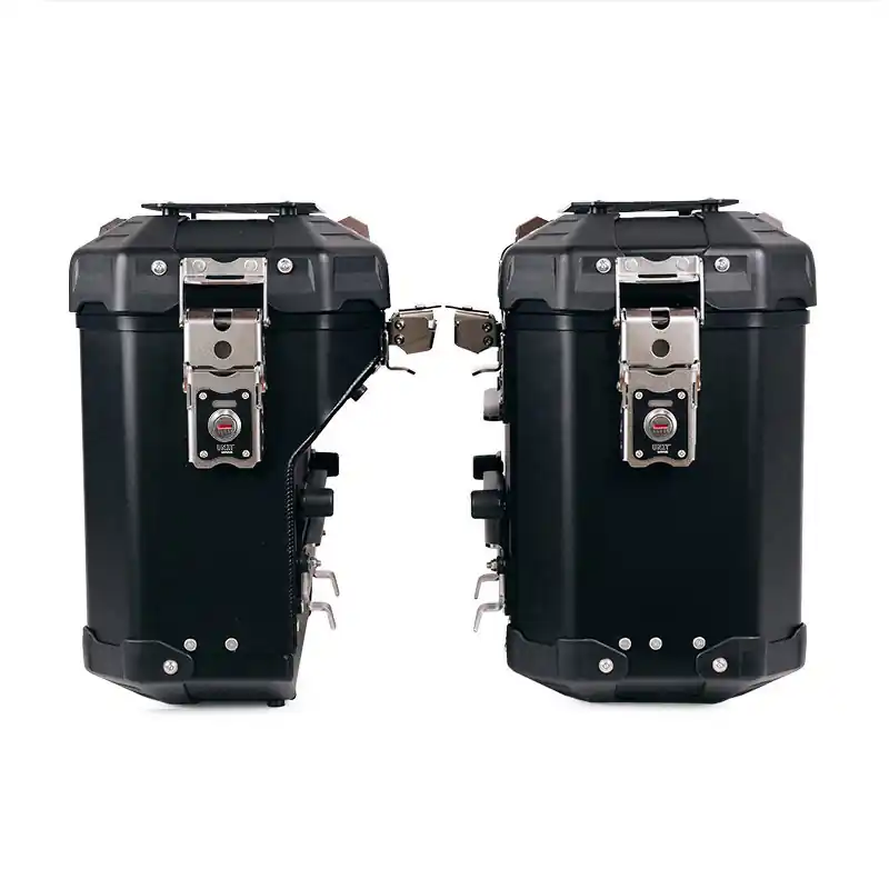 Coppia borse Unit Garage Atlas in alluminio 39l+32l- Nuovo Arrivo