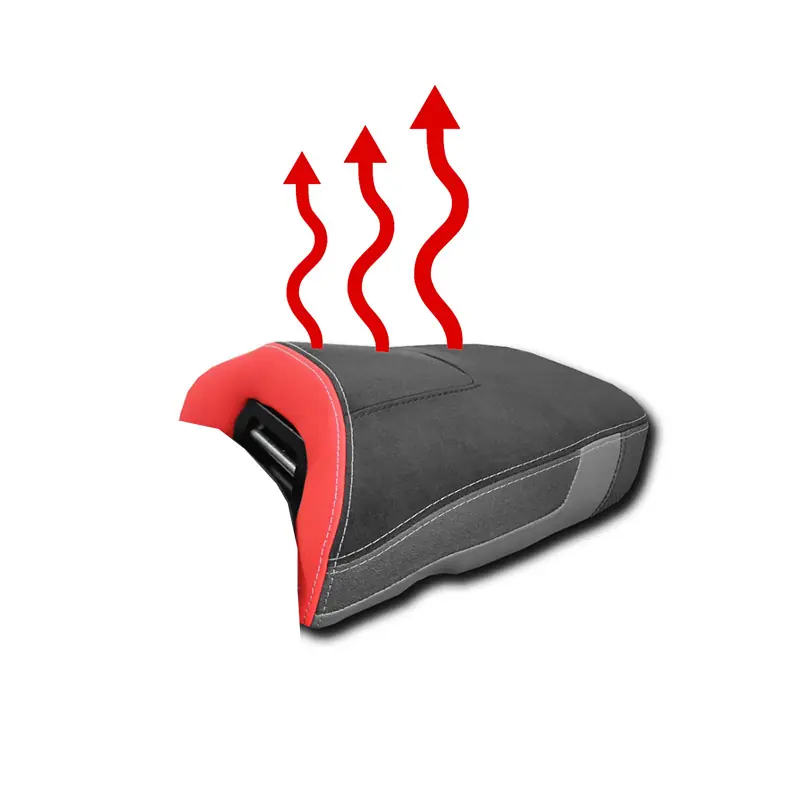 Sella Posteriore Riscaldata Isotta R1300GS ADV nero rosso- Prezzo Di Fabbrica