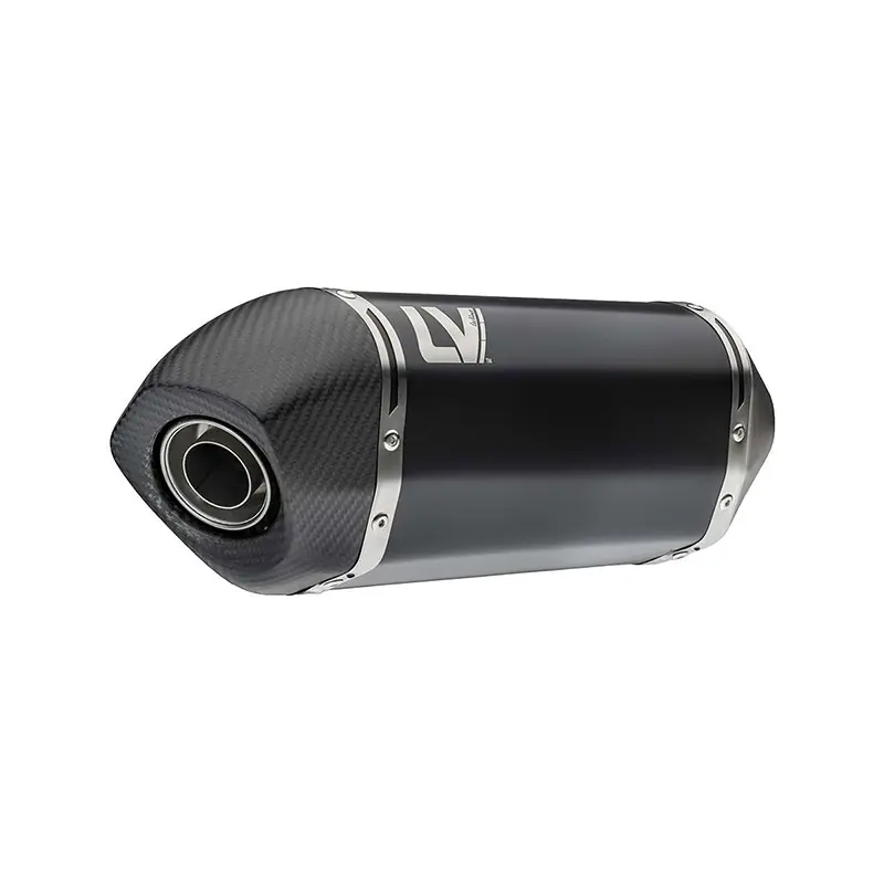 LeoVince LV-14 Nero Racing Slip On Svartpilen 801- Spedizione Espresso