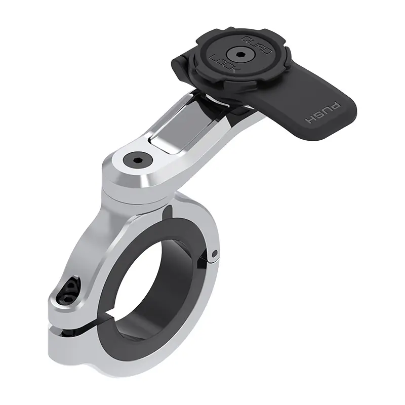 Supporto Manubrio Quad Lock Pro Grande cromato- Vendita Finale