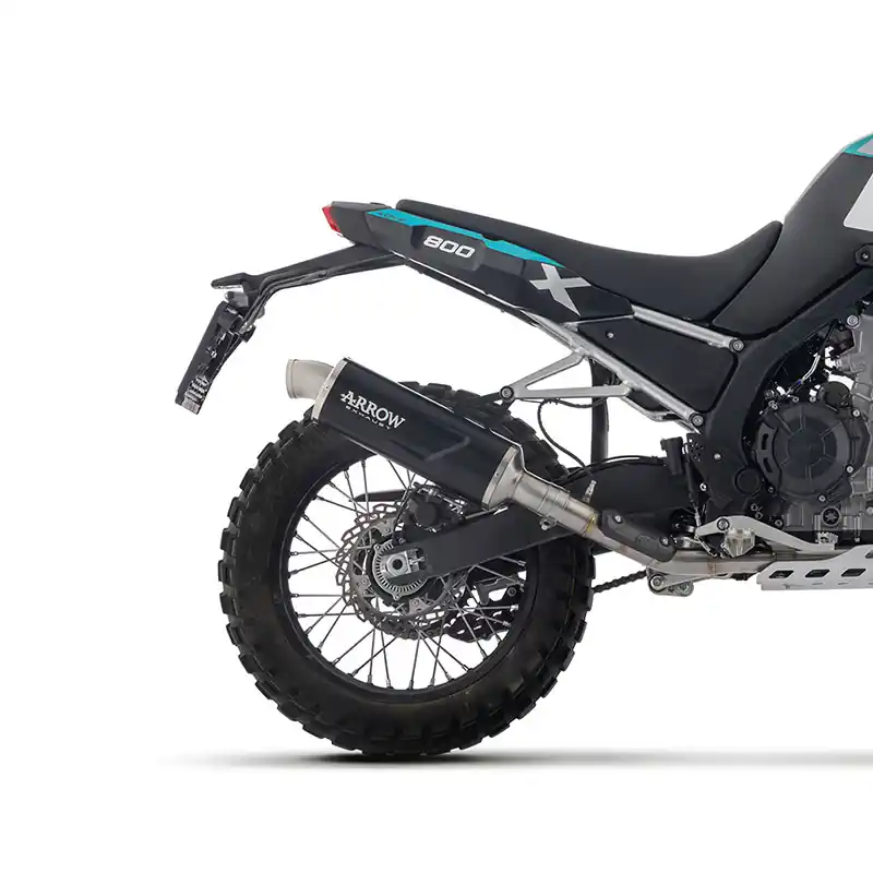 Arrow Indy Race Evo Dark Inox Slip On Kove 800X- Scelto Dai Clienti