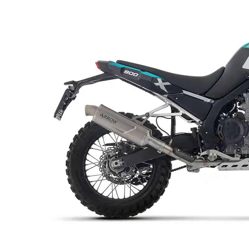 Arrow Indy Race Evo Titanio Inox Slip On Kove 800X- Prezzo Di Fabbrica