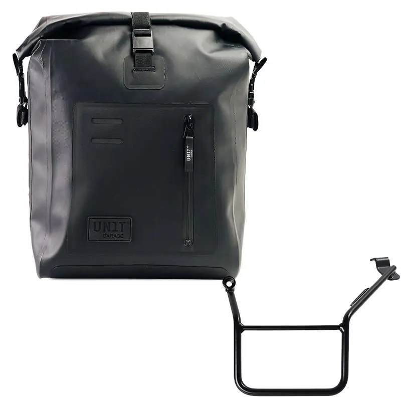 Kit Borsa Laterale Unit Garage Khali F900 GS nero- Spedito Oggi