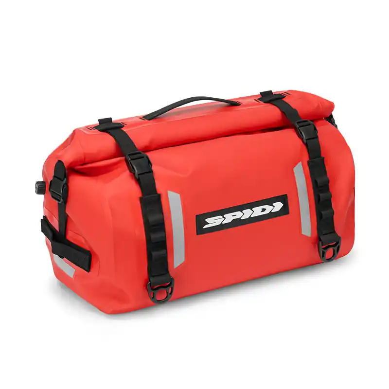 Reso Gratuito Borsa da viaggio Spidi Rolltop Bag WP 35 Lt red-